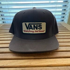 NWOT Vans signature Geoff Rowley Built Strong Cali Casual SnapBack brown